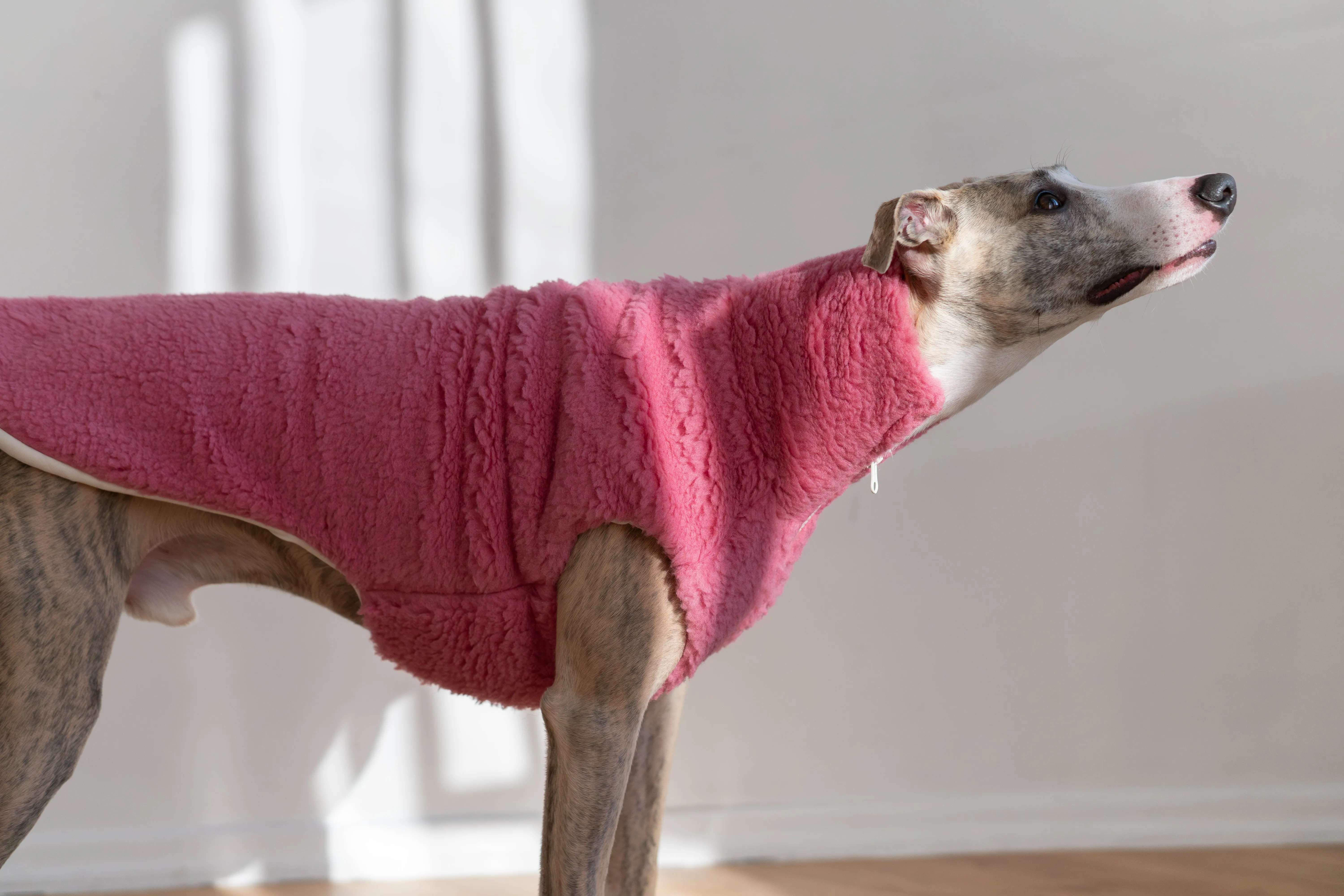 Woolen Dog Vest - Pink