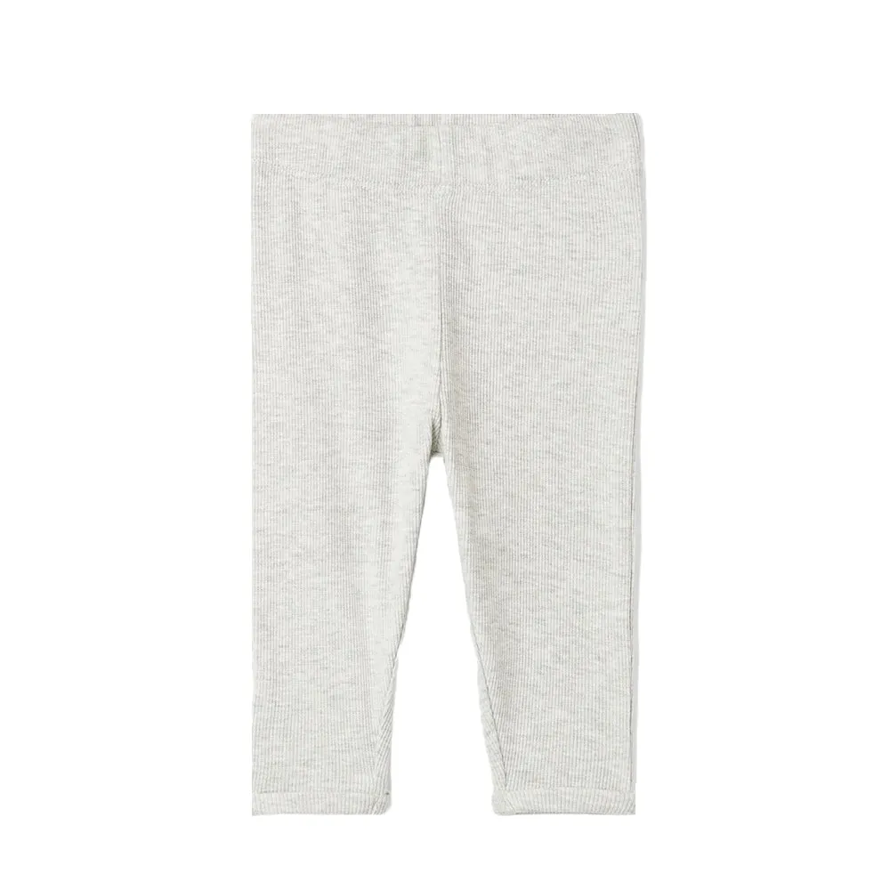 ZM Warm Ribb Thermal  Grey  Trouser 13371